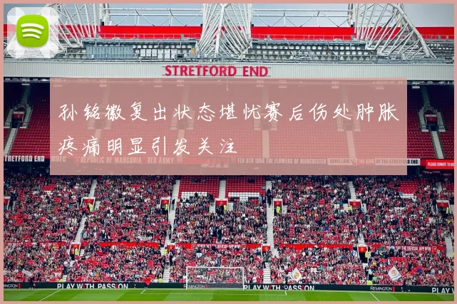 孙铭徽复出状态堪忧赛后伤处肿胀疼痛明显引发关注